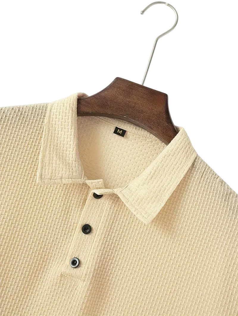 Polo Leonada con Textura