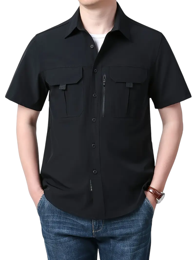Camisa Outdoor Zi Black