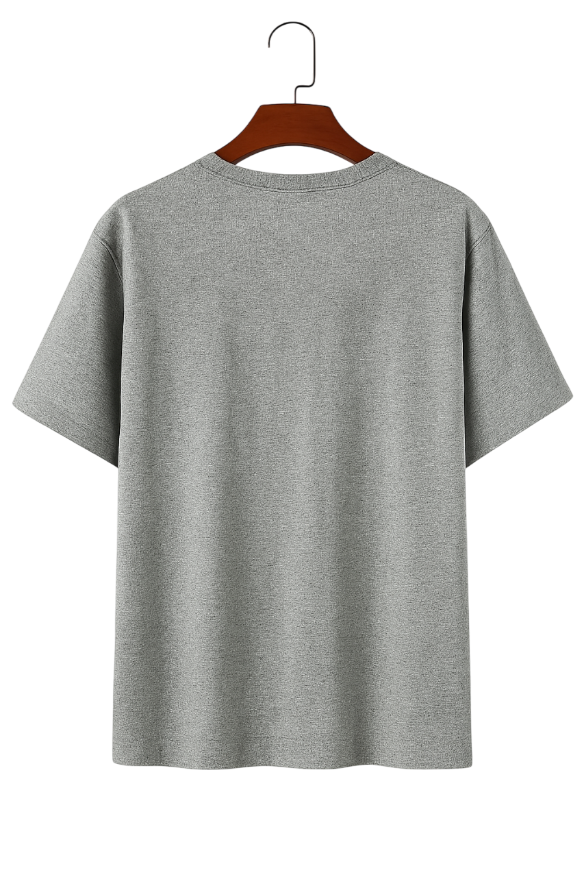 Camiseta Gris Casual