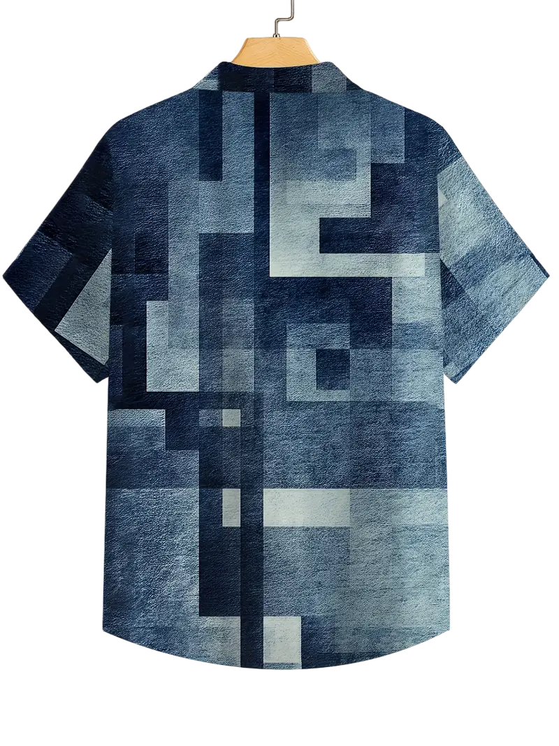 Camisa Cuadros Azul