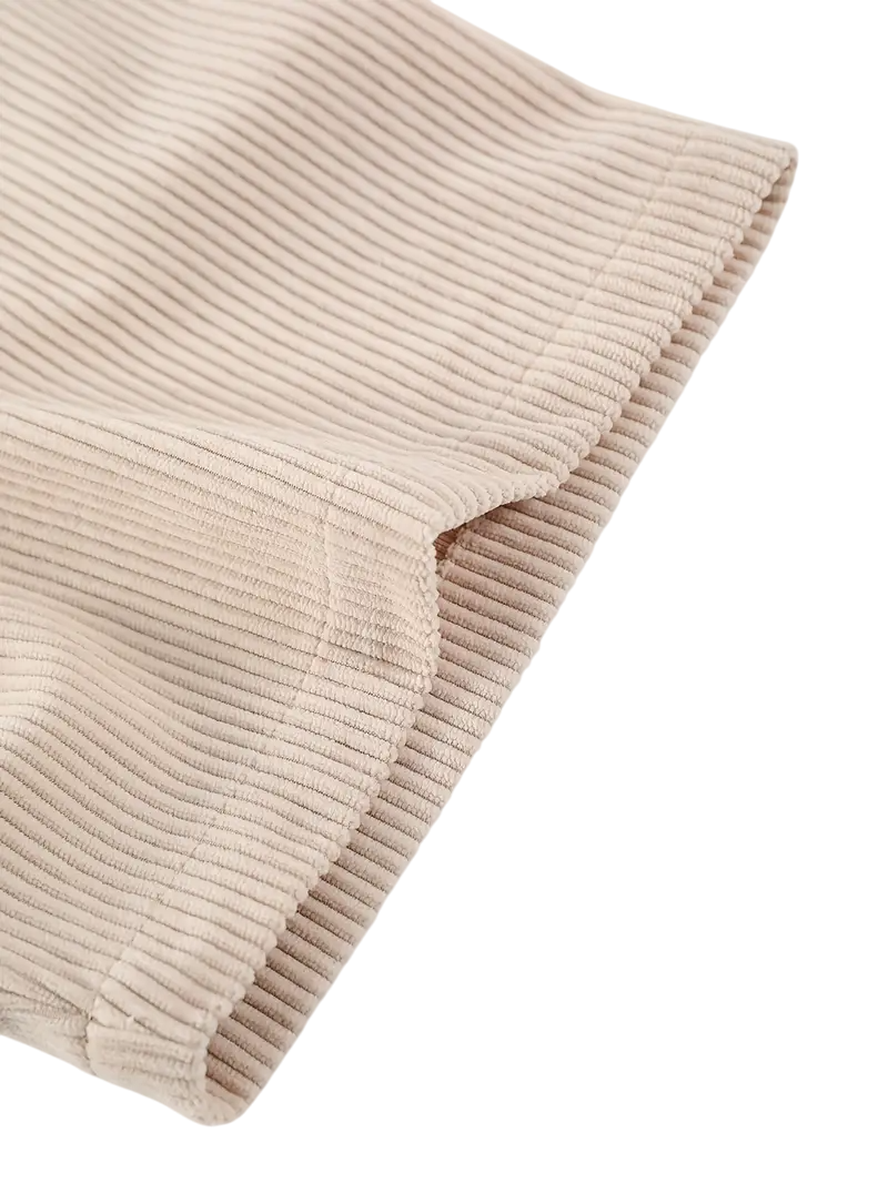 Camisa Canalé Beige