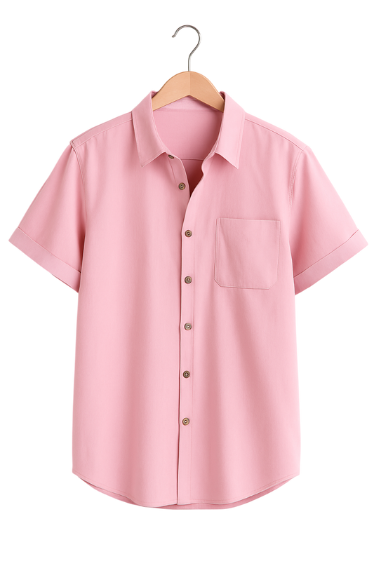 Camisa Smooth Rose