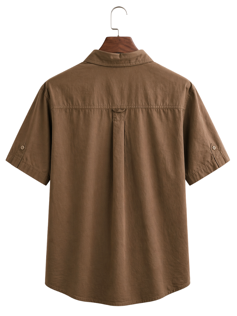 Camisa Off Road Marron