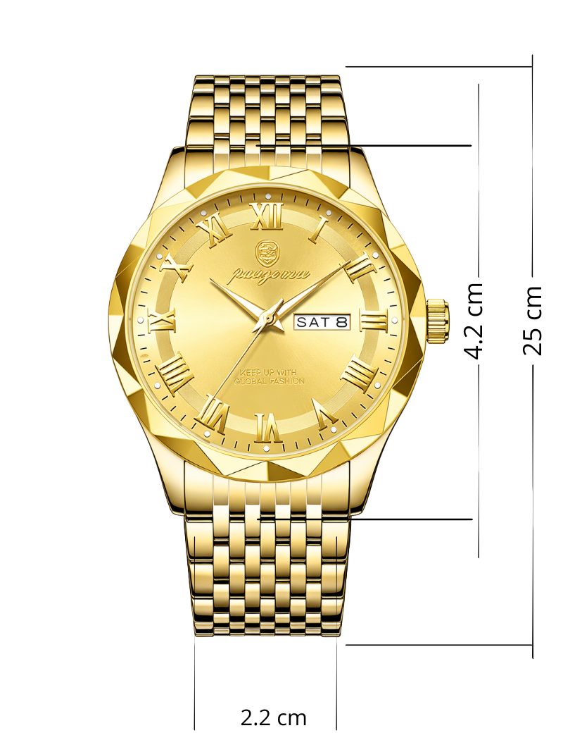 Reloj Paazomu Iron Gold