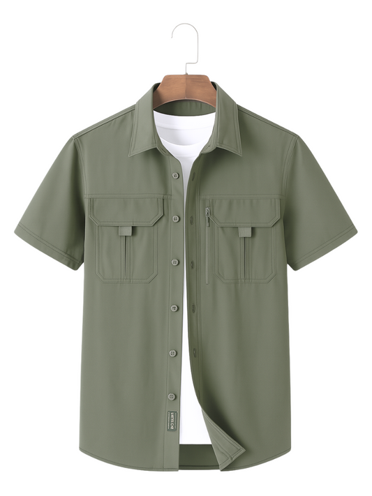 Camisa Outdoor Zi Olive