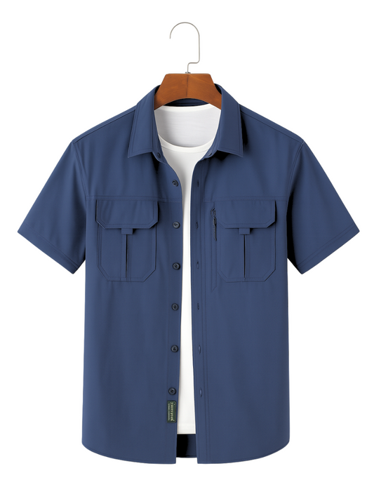 Camisa Outdoor Zi Blue