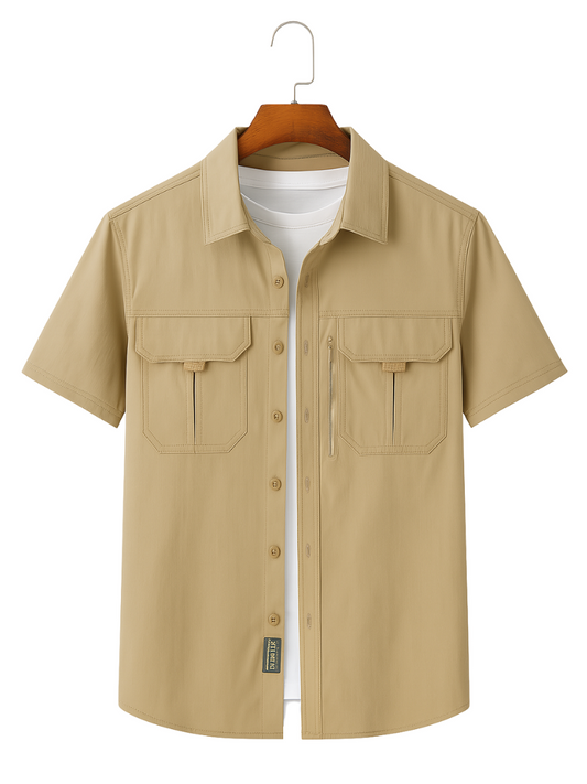Camisa Outdoor Zi Caqui