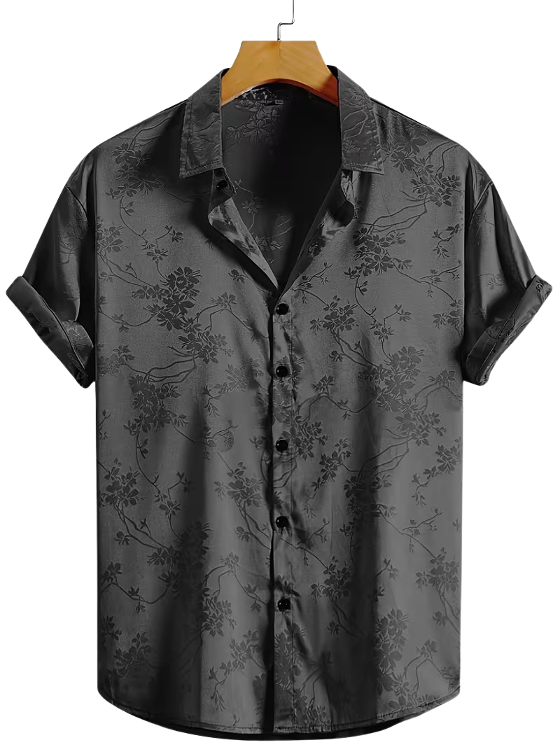 Camisa Silken Hazel Grafito