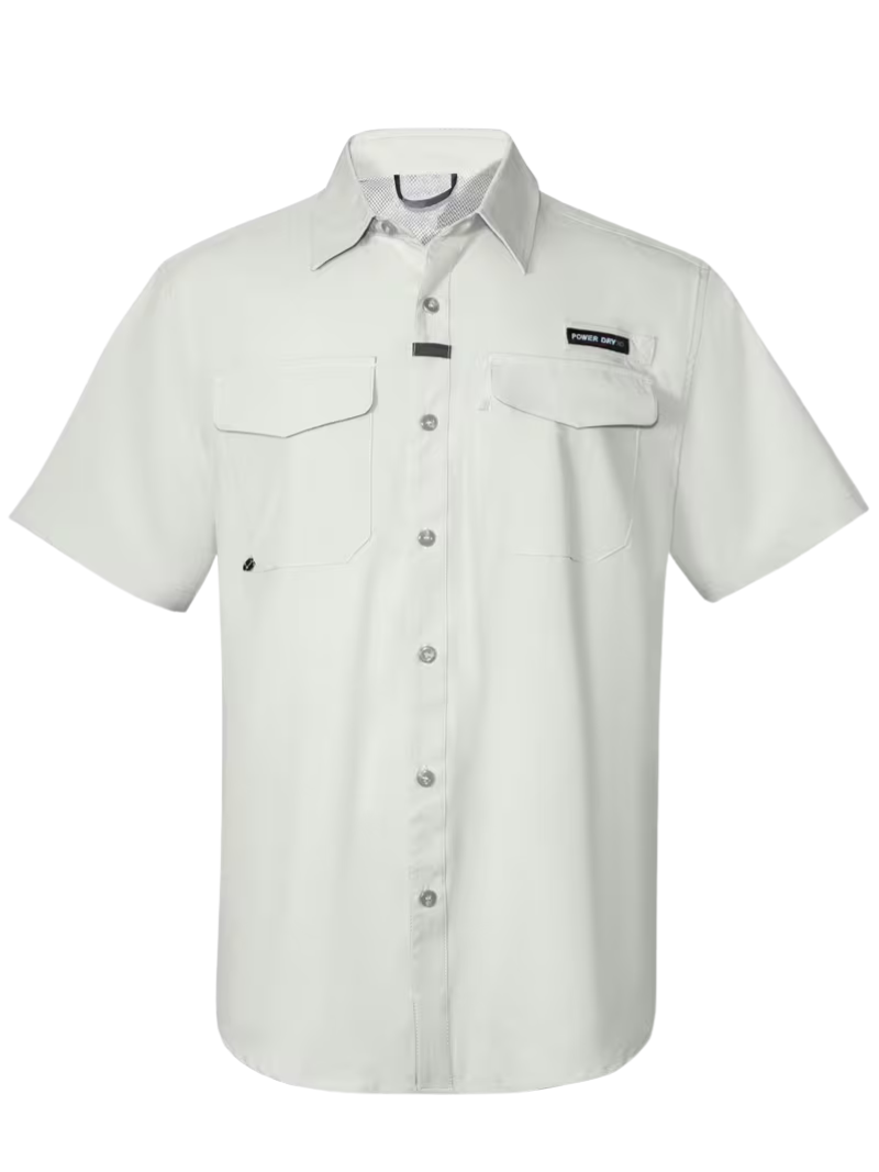 Camisa Outdoor Dry Gris Hueso