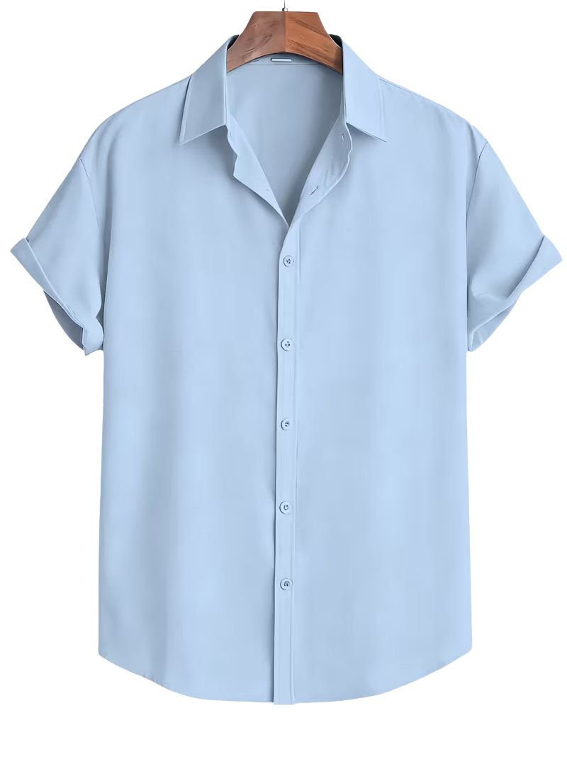 Camisa Poles Azul