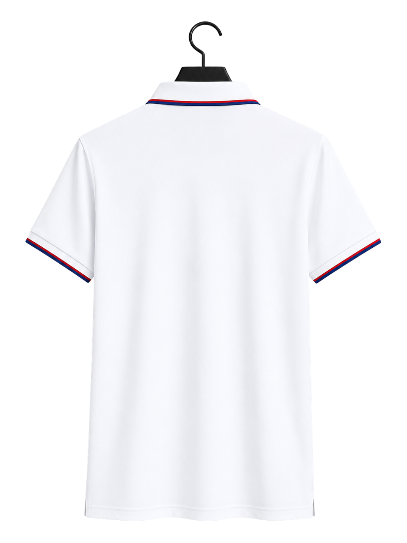 Polo Two Lines White
