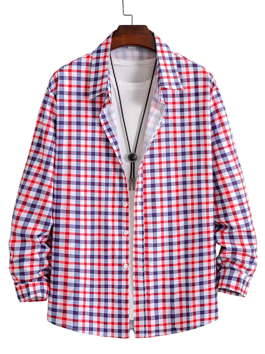 Camisola Trip Blue & Red