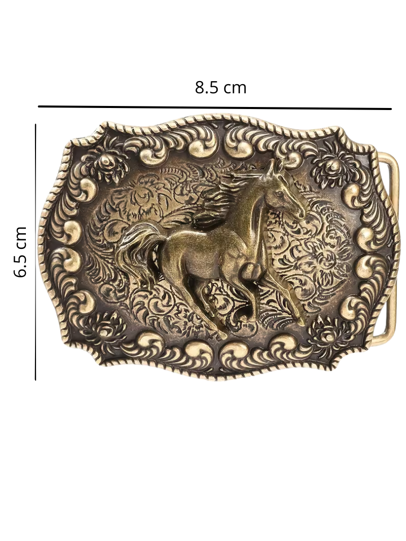 Hebilla Run Horse