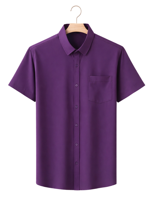 Camisa Lisa Seventy Three Purple