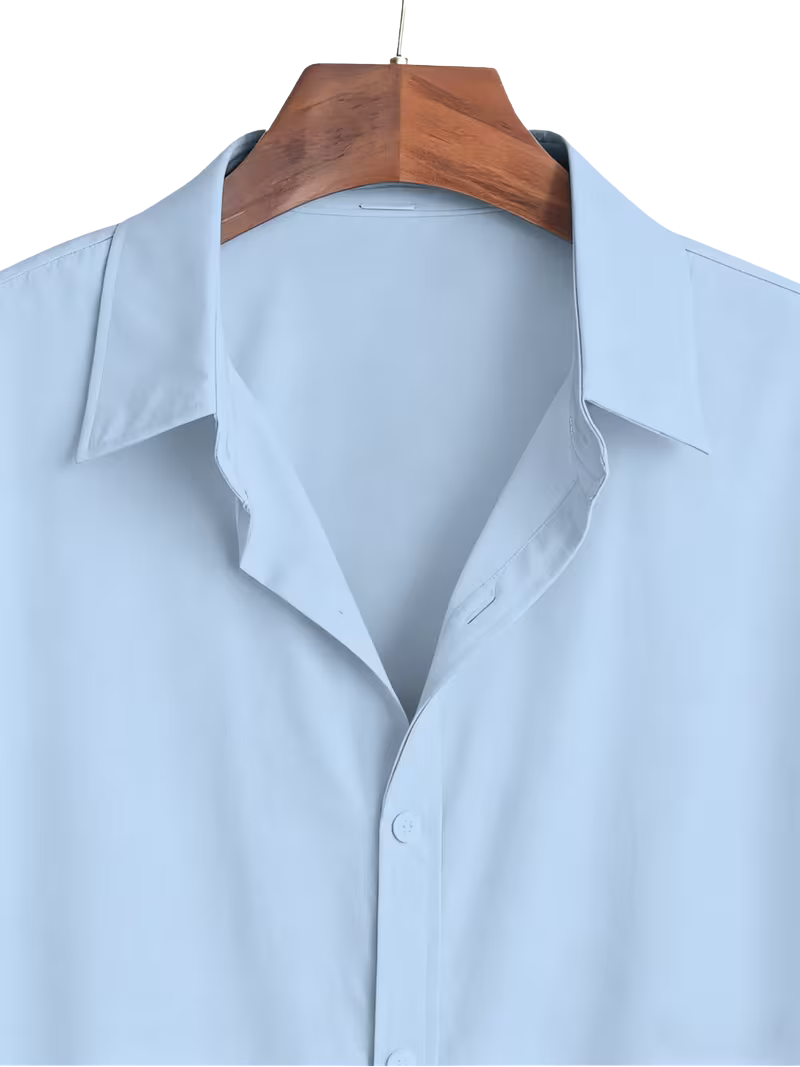 Camisa Poles Azul