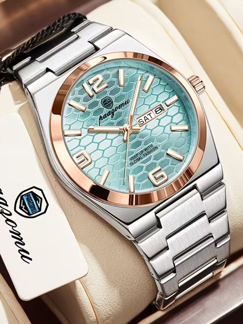 Reloj Paazomu Aquamarina Bronze
