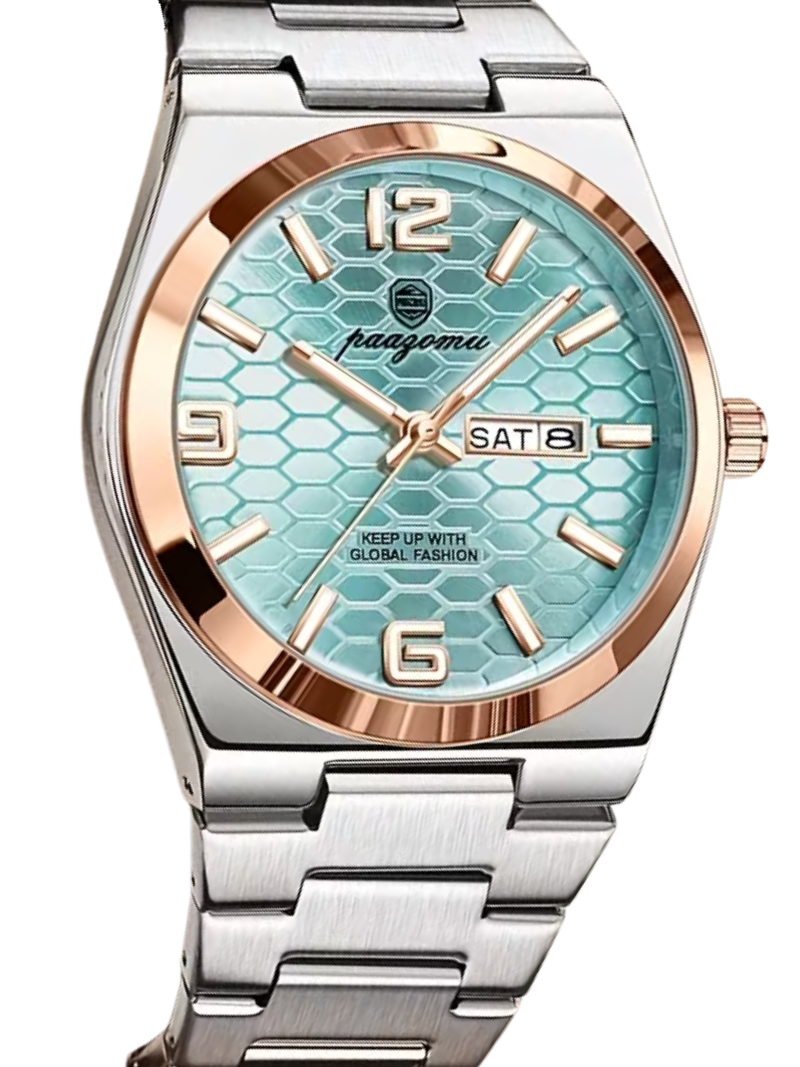 Reloj Paazomu Aquamarina Bronze