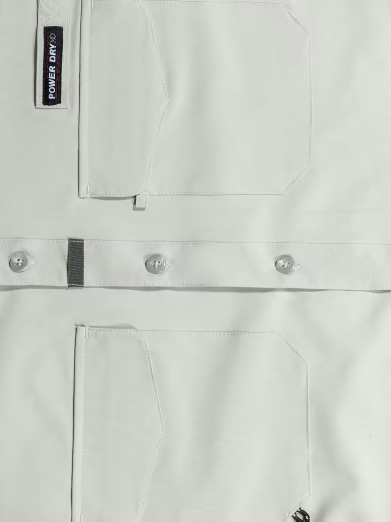 Camisa Outdoor Dry Gris Hueso