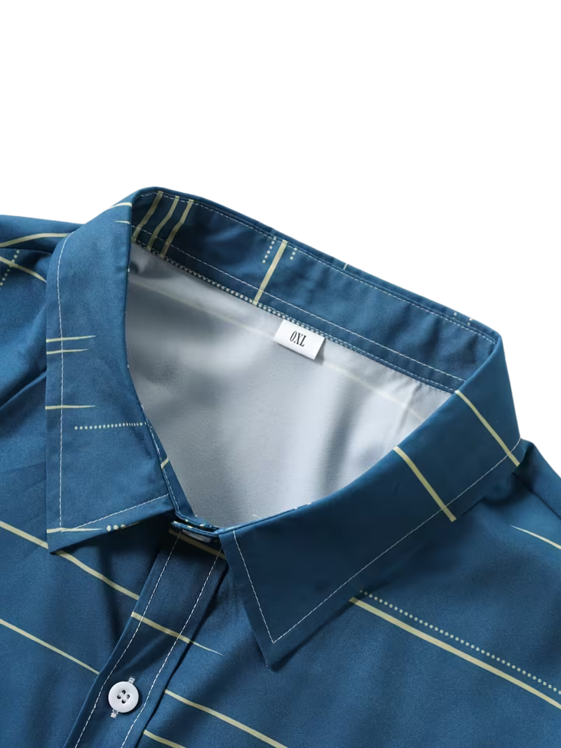 Camisola Abstract Aqua