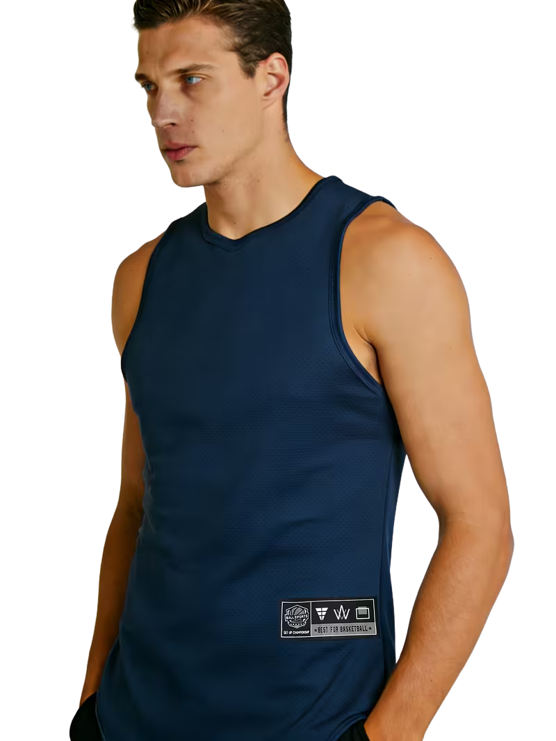 Tirahueso Four Logo Azul Marino