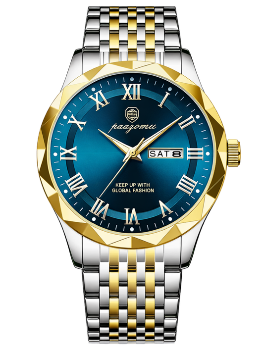 Reloj Paazomu Blue Golden
