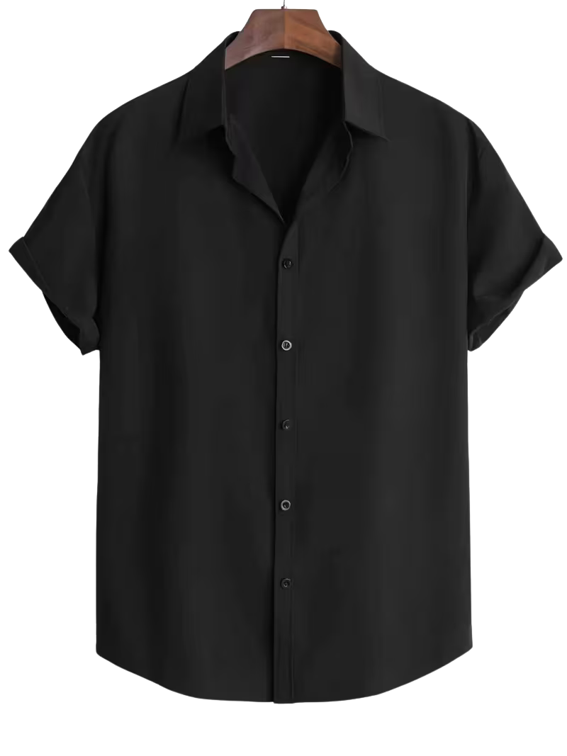 Camisa Poles Negra