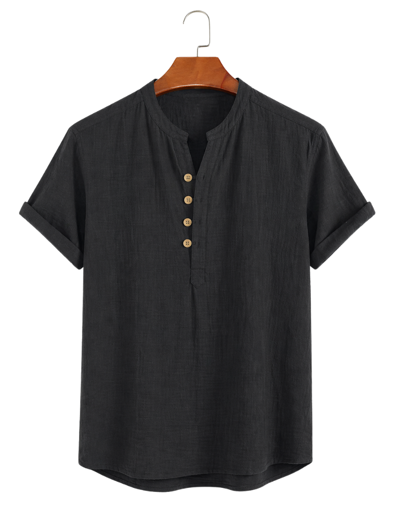 Camisa Al V Neck Negra