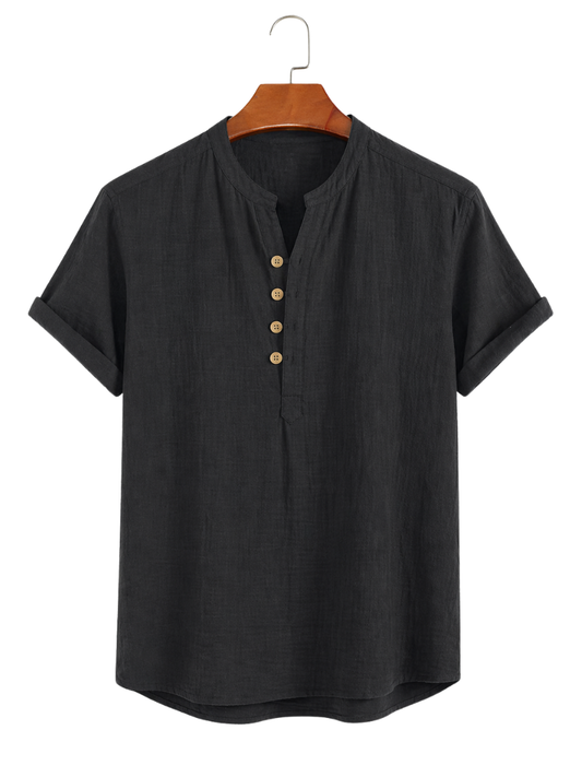 Camisa Al V Neck Negra