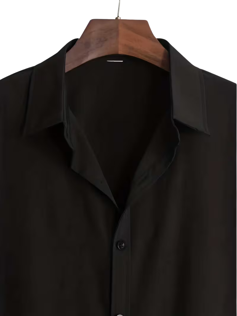Camisa Poles Negra
