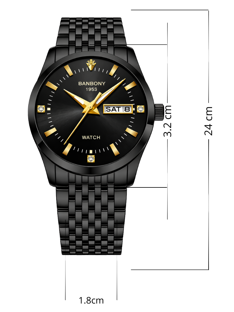 Reloj Banbony Negro Oscuro