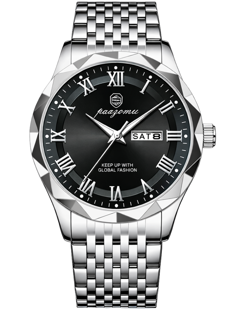 Reloj Paazomu Black Iron