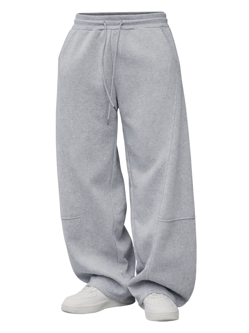 Pantalon Pants Lines Gris