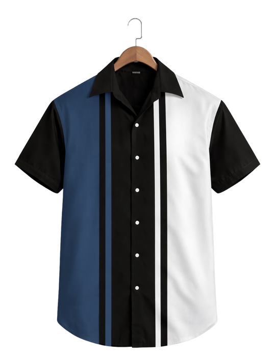 Camisa Borderlines Azul