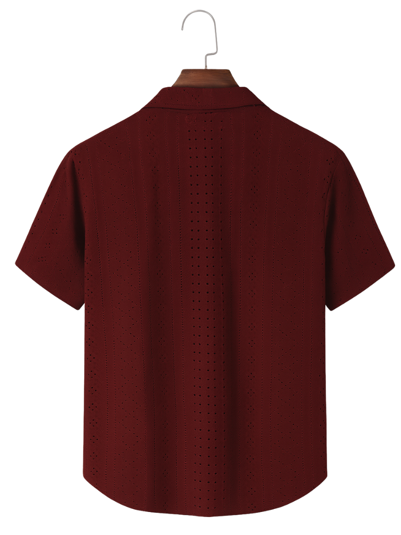 Camisa Casper Guinda