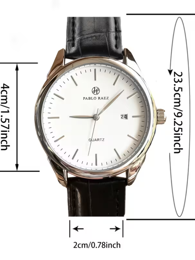 Reloj Pablo Raez Black White