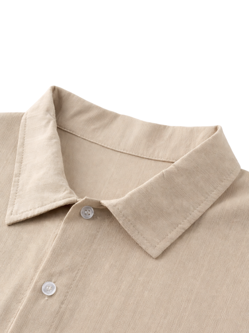 Camisa Visco Beige