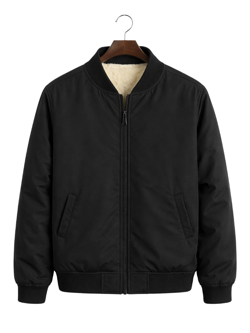 Chaqueta Lisa Sheep Negra