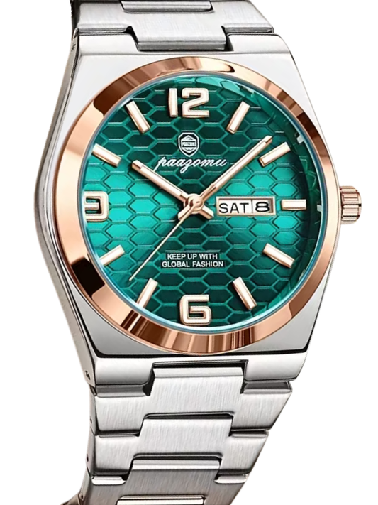 Reloj Paazomu Green Bronce