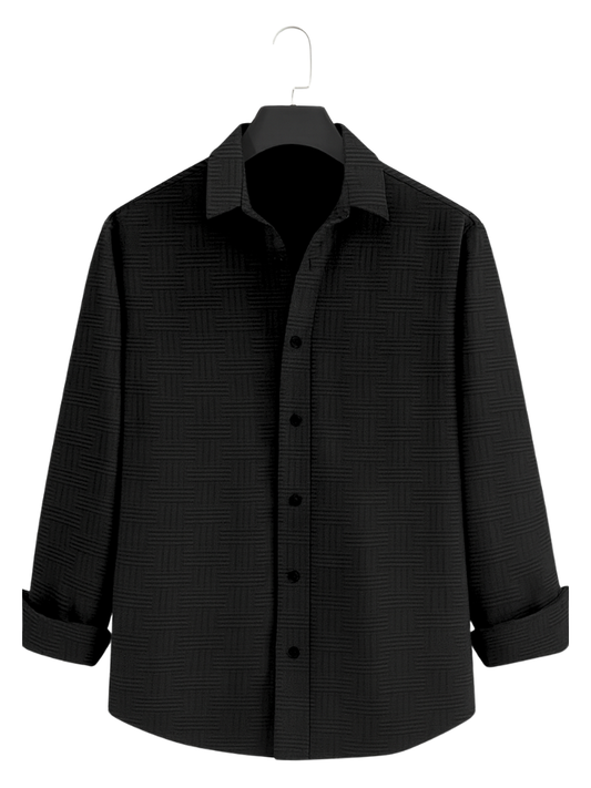 Camisola Tartan Negra