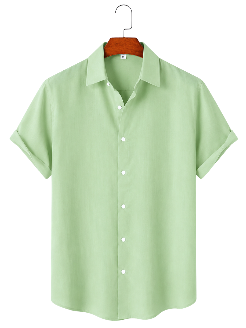 Camisa Verde Pastel P