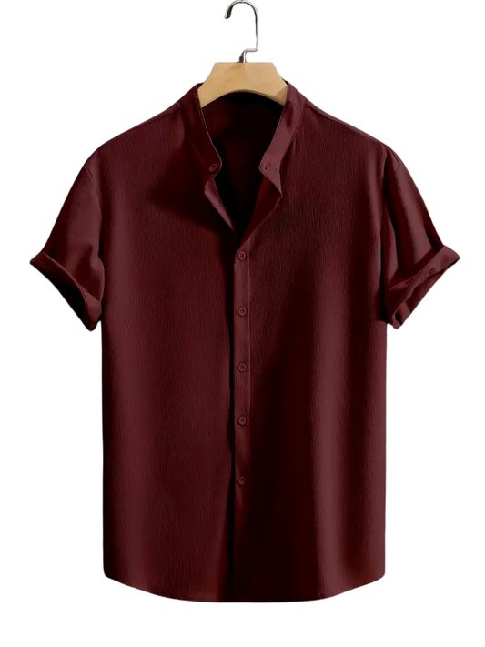 Camisa Crepé Carmin