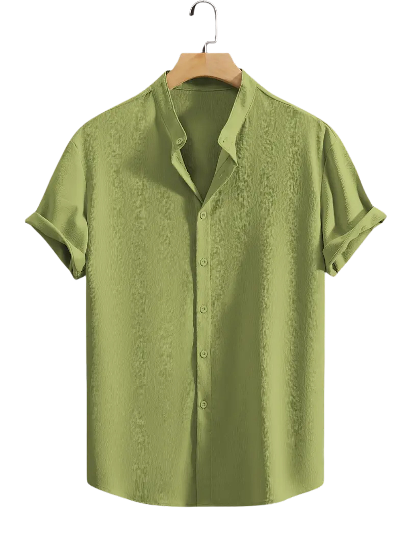 Camisa Crepé Pera
