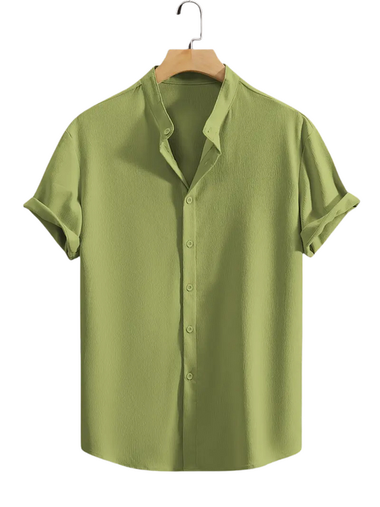 Camisa Crepé Pera