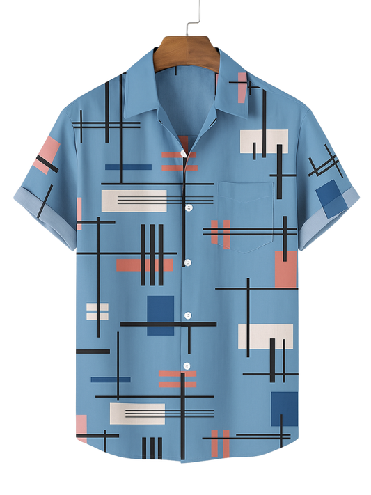Camisa Tetris Cielo