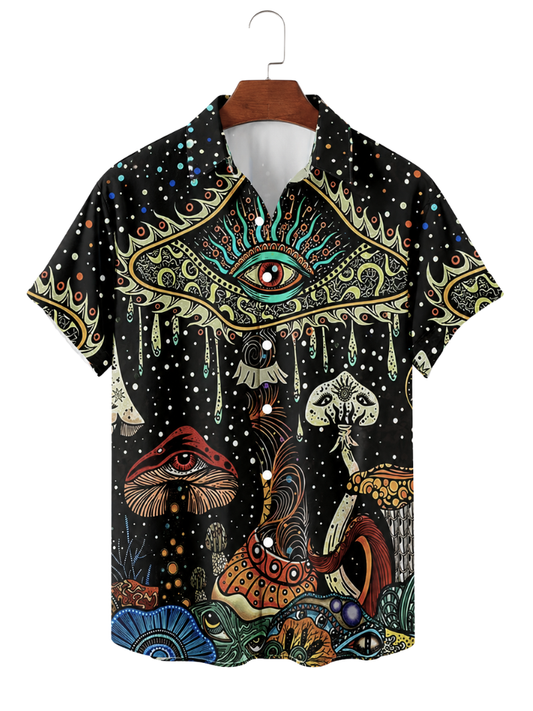 Camisa Funji Eyes Negra