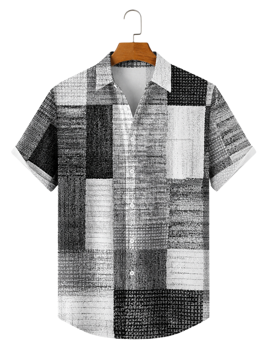 Camisa Cuadros Vintage Gris