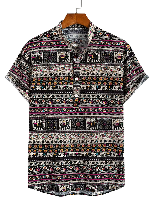 Camisa Kurta Elephant