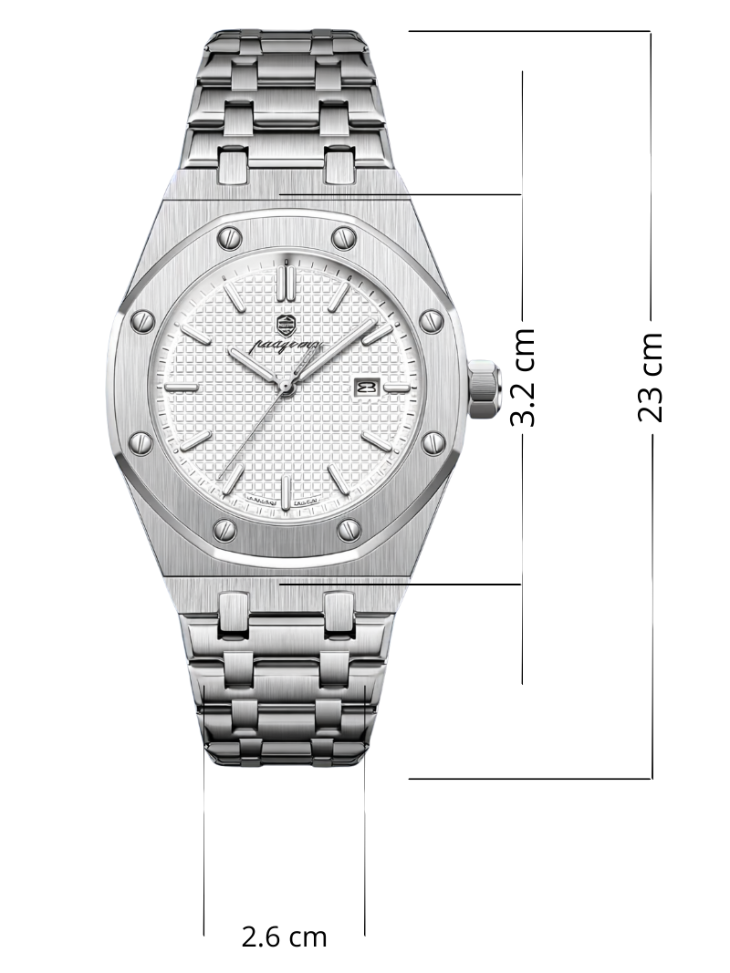 Reloj Paazomu Stronger White