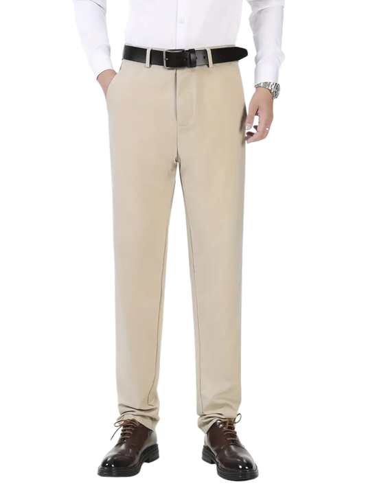 Pantalón Liso Beige