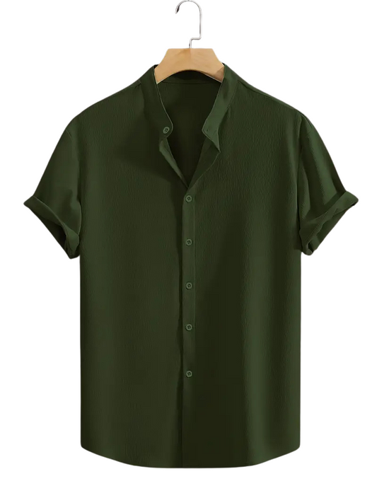 Camisa Crepé Militar